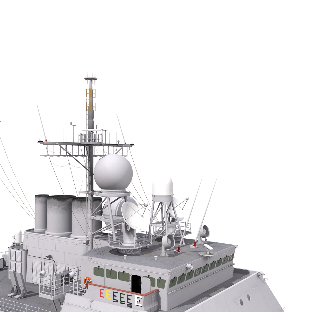 3D Ticonderoga Class Cruiser Cape St George CG 71