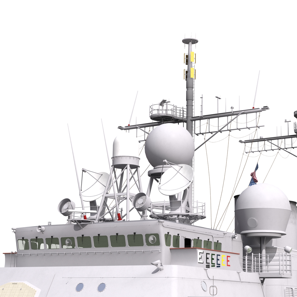 3D Ticonderoga Class Cruiser Cape St George CG 71