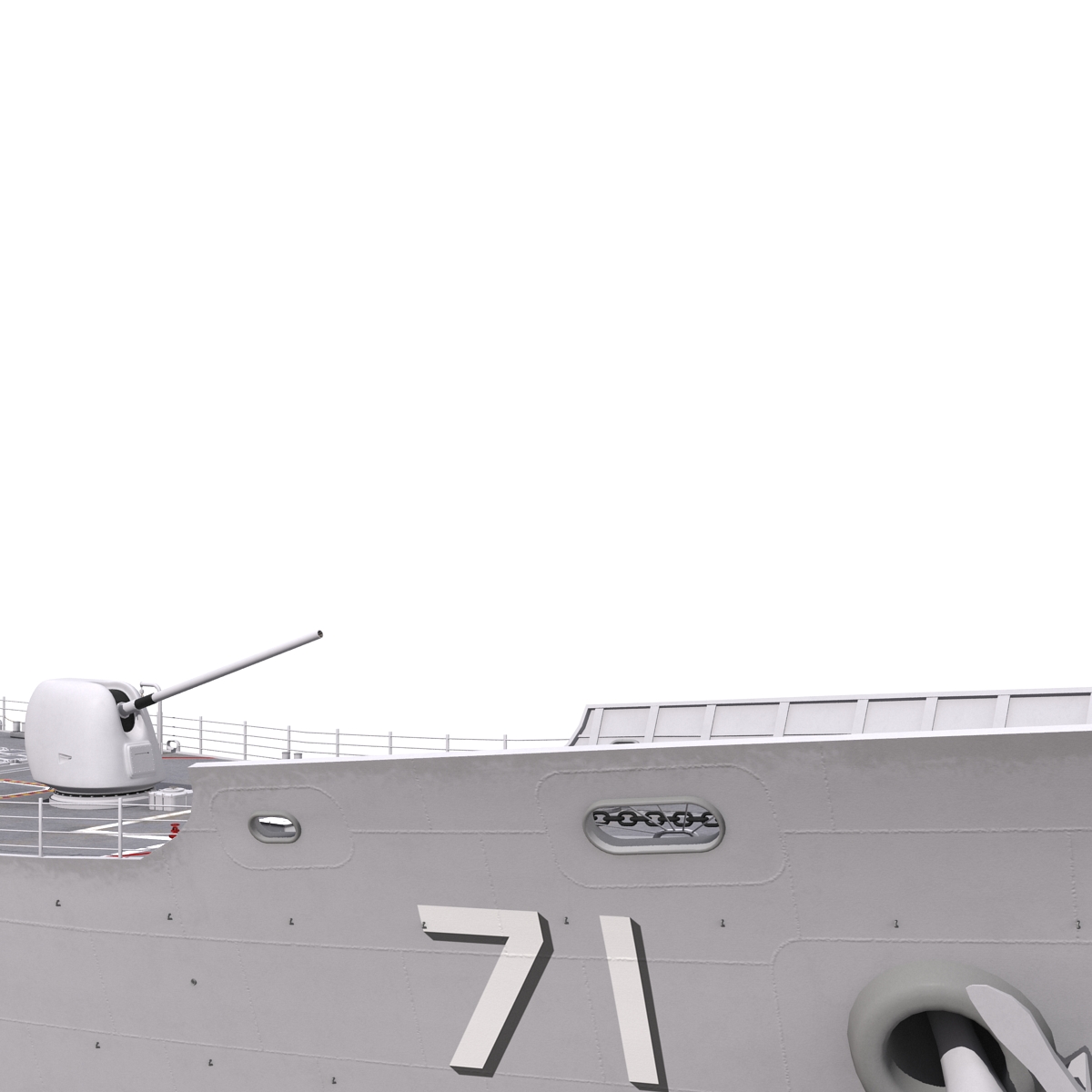 3D Ticonderoga Class Cruiser Cape St George CG 71