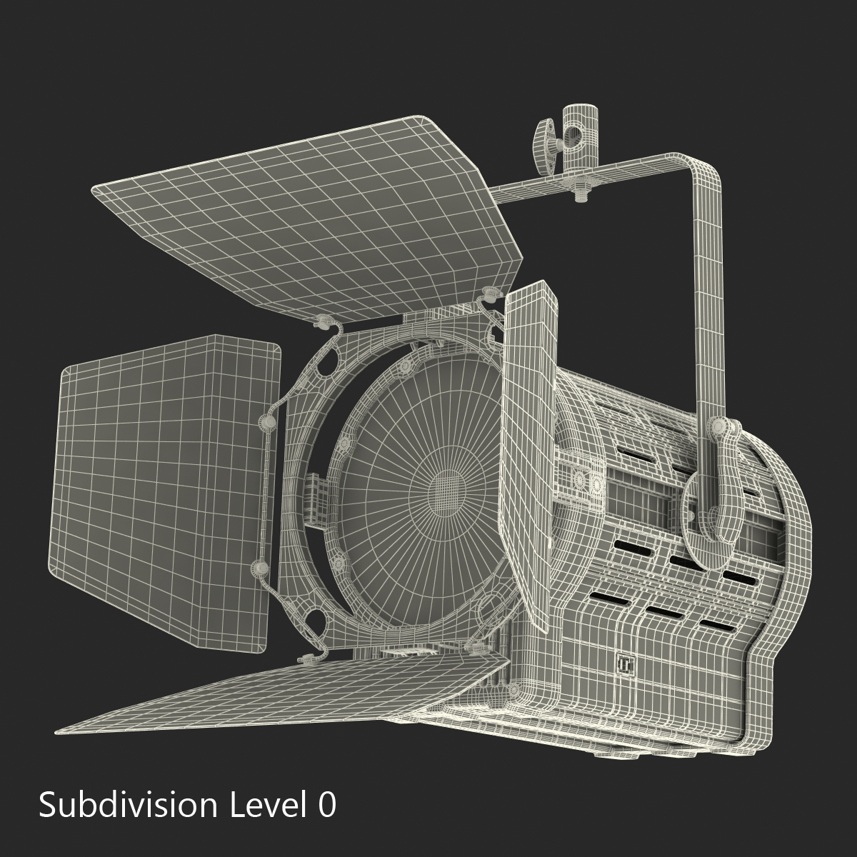 3D Studio Fresnel Light Prism RevEAL model