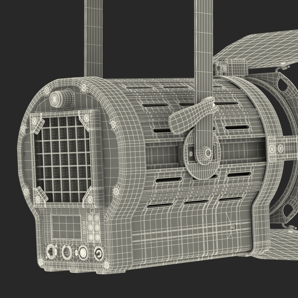 3D Studio Fresnel Light Prism RevEAL model