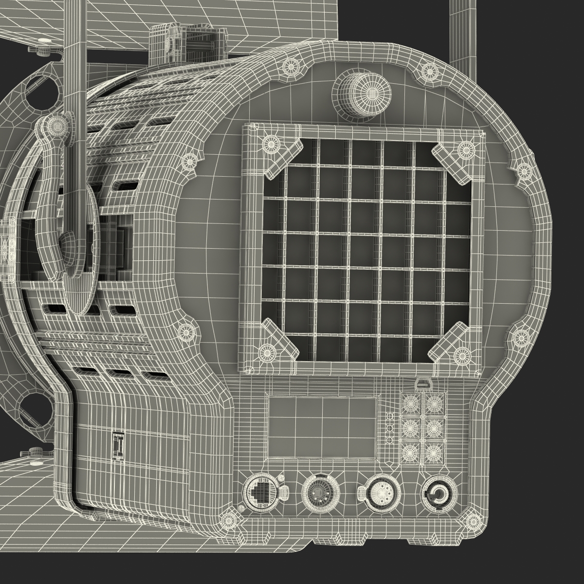 3D Studio Fresnel Light Generic model