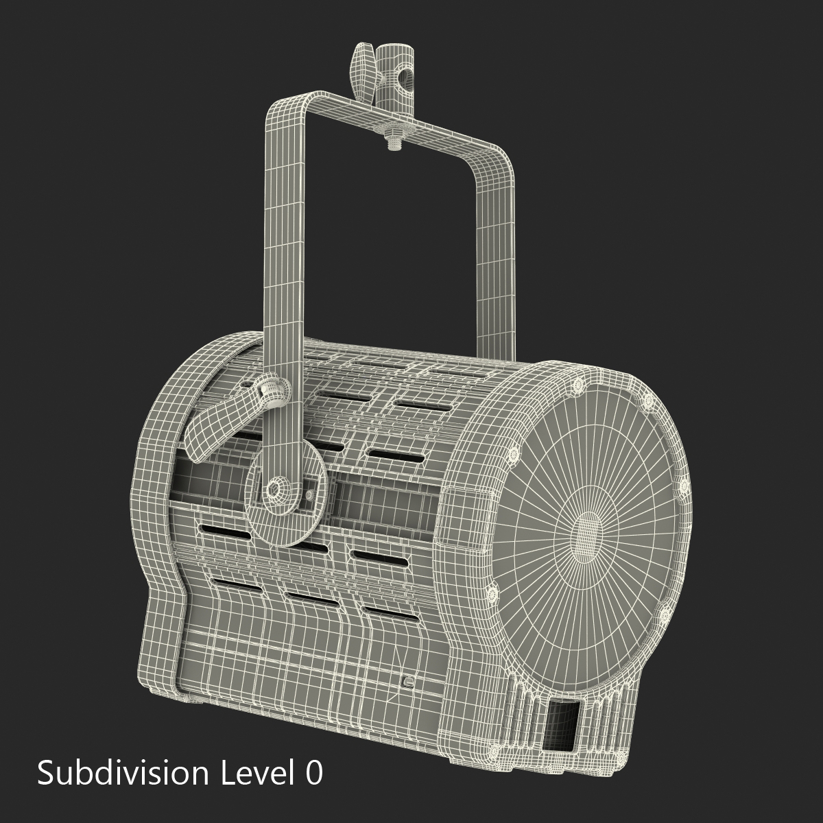 3D model Studio Fresnel Light Generic 2