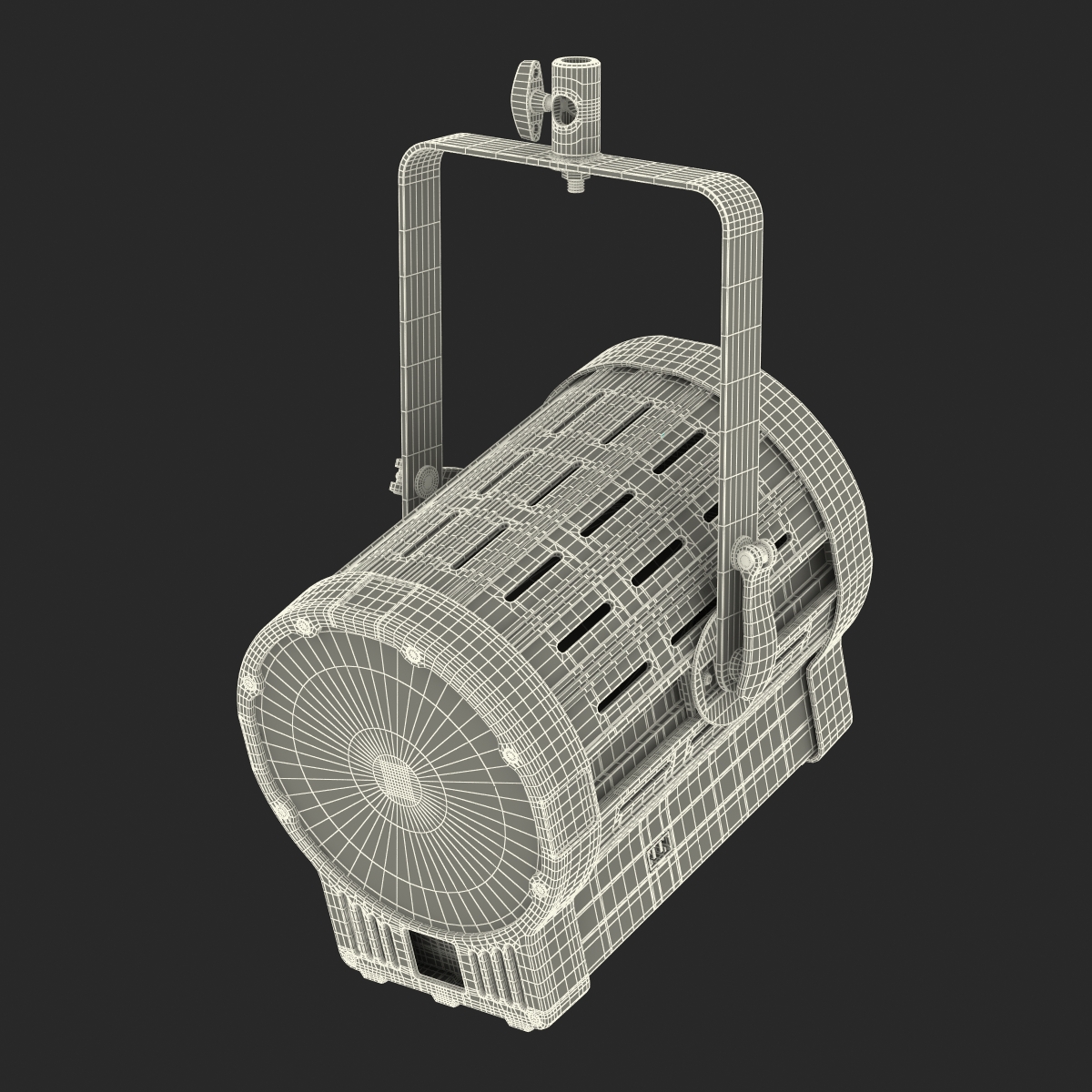 3D model Studio Fresnel Light Generic 2