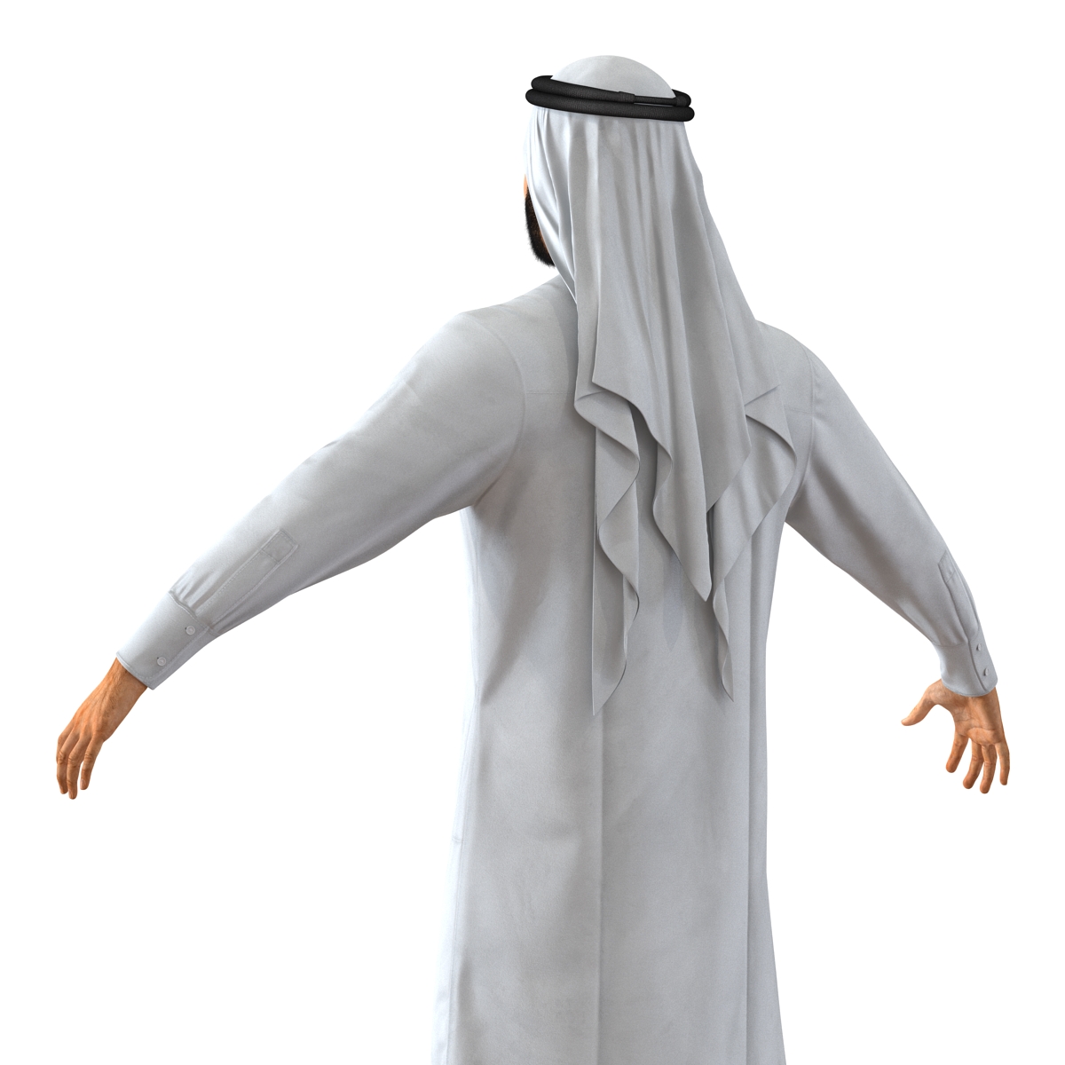 3D model Arab Man Rigged