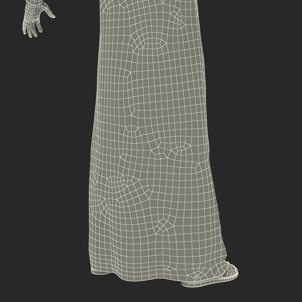 3D model Arab Man