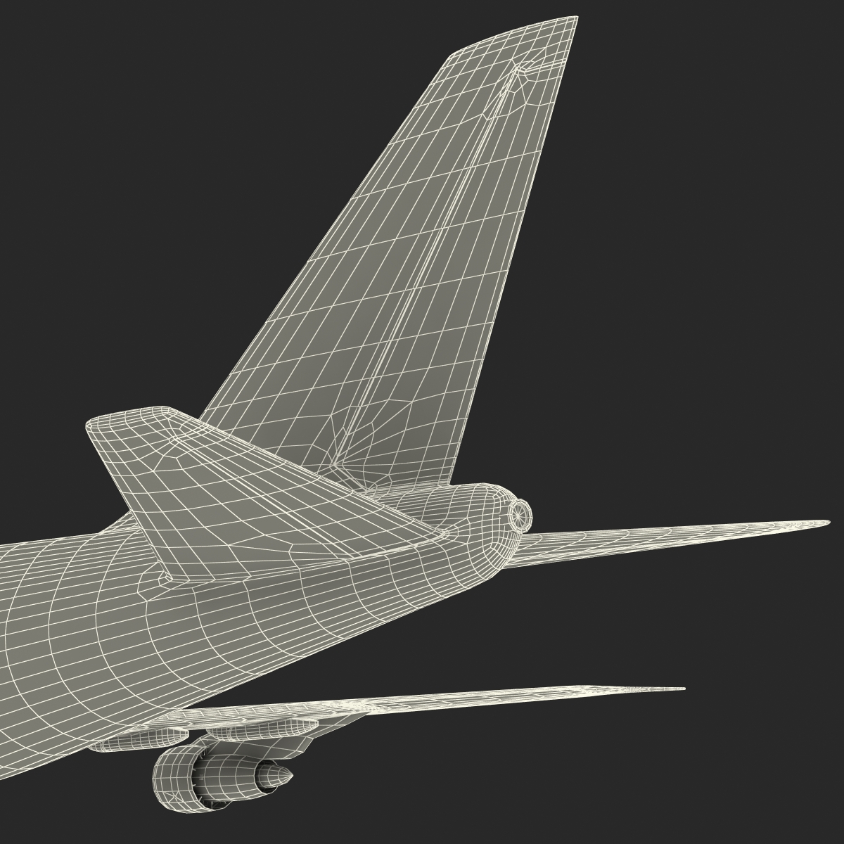 Boeing 747 300 British Airways Rigged 3D