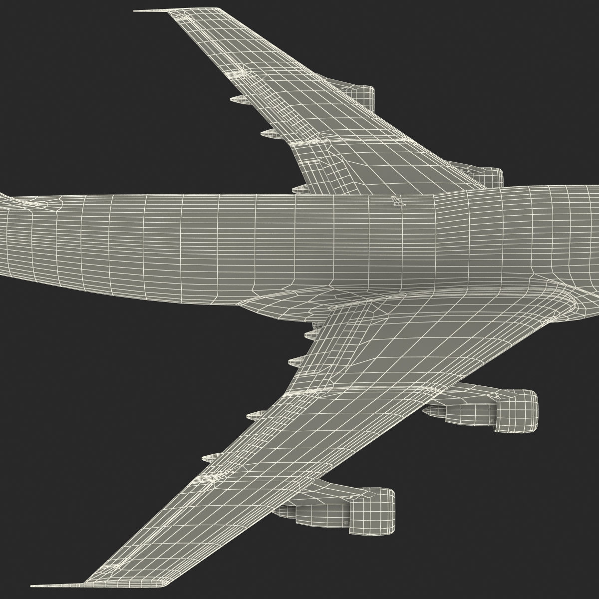 Boeing 747 300 British Airways Rigged 3D