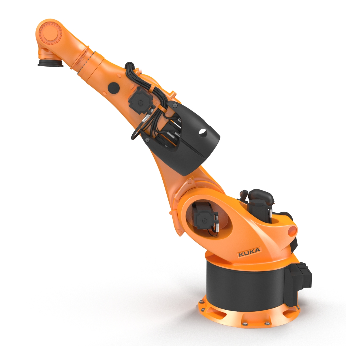 3D Kuka Robot KR 600 FORTEC Rigged