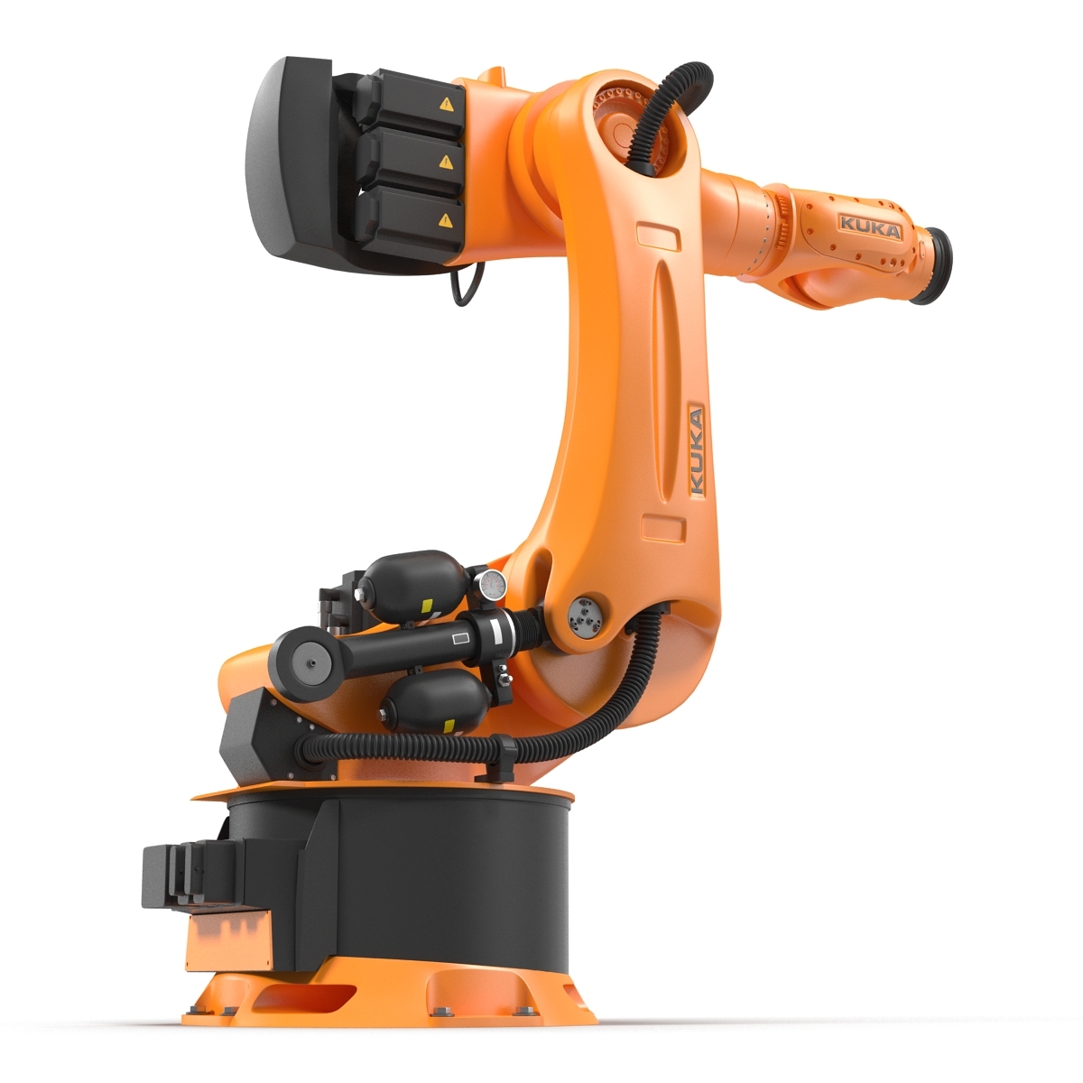 3D Kuka Robot KR 600 FORTEC Rigged