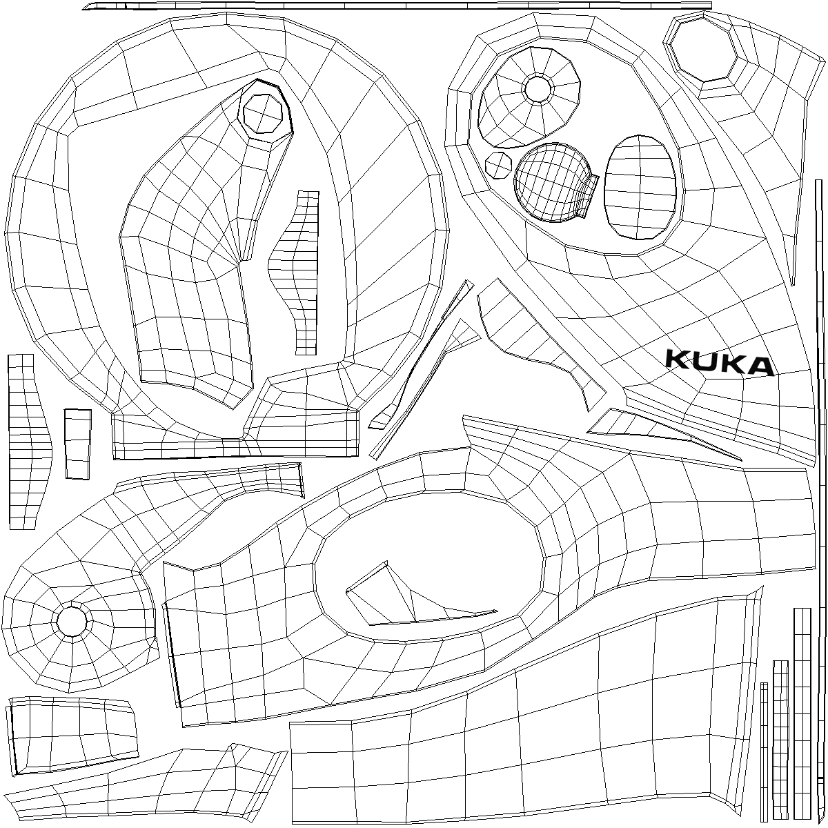 Kuka Robot KR 600 FORTEC 3D model