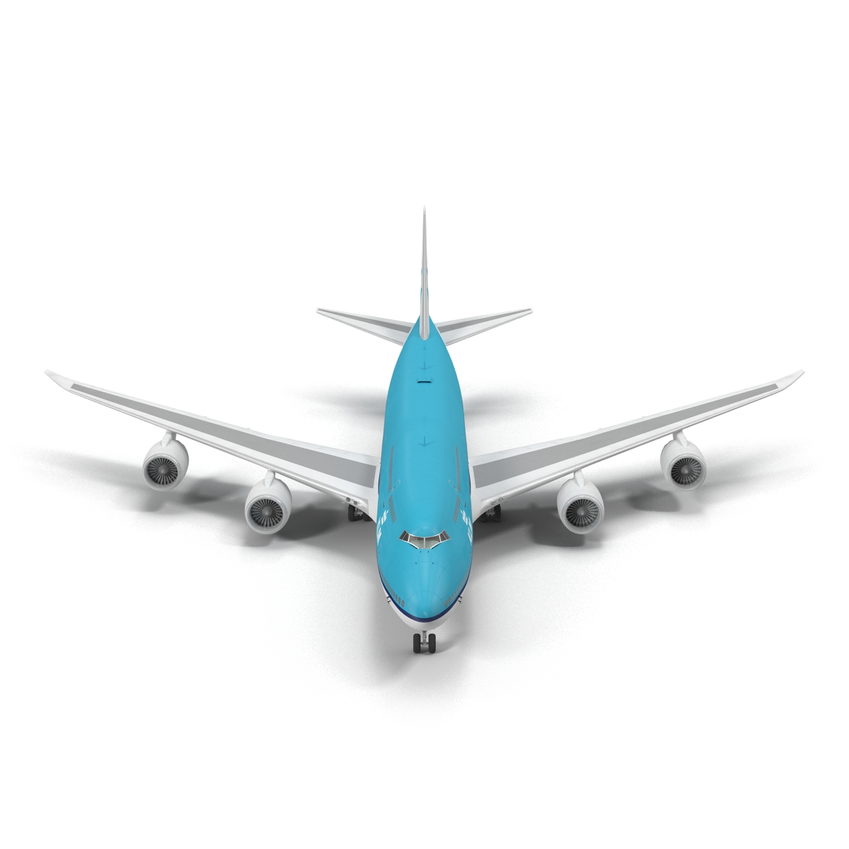 Boeing 747 8I KLM 3D