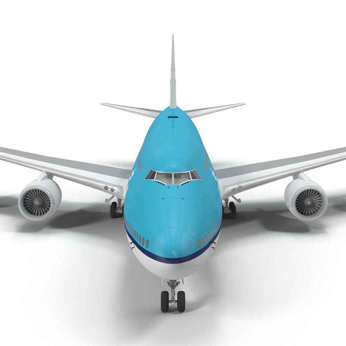 Boeing 747 8I KLM 3D