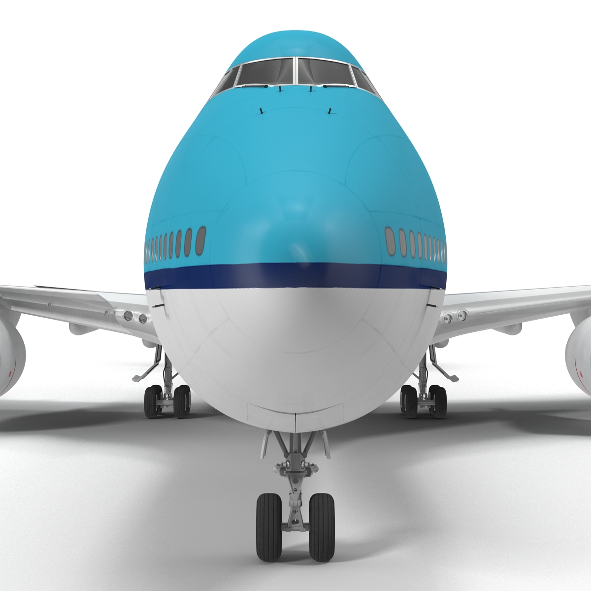 Boeing 747 8I KLM 3D