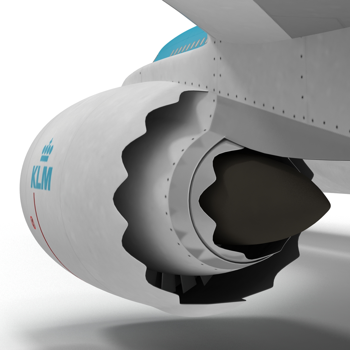 Boeing 747 8I KLM 3D