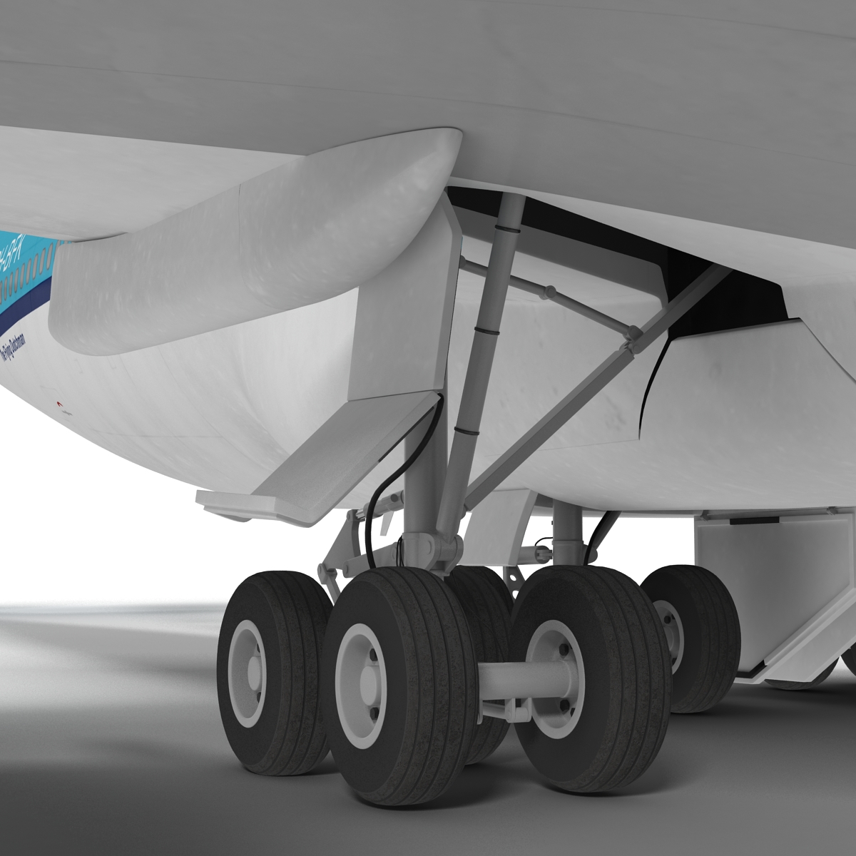 Boeing 747 8I KLM 3D