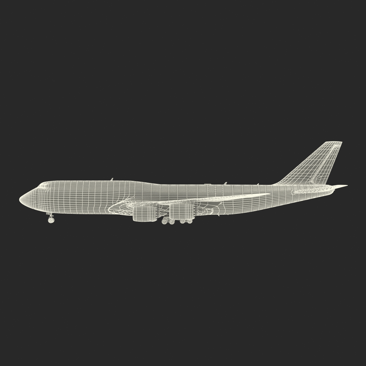 Boeing 747 8I KLM 3D