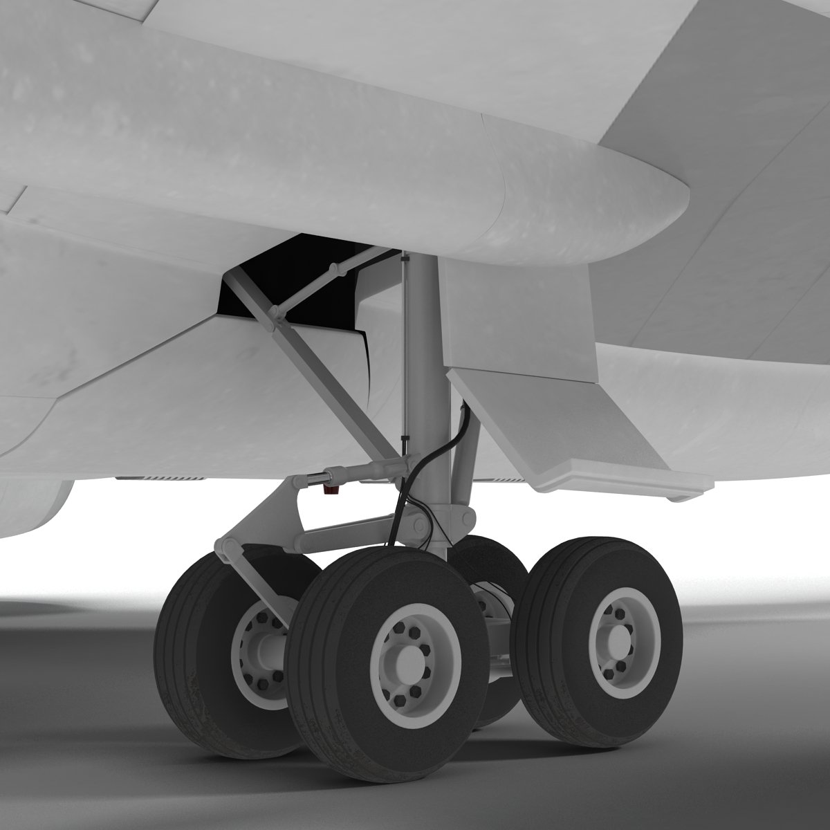 Boeing 747 8I KLM Rigged 3D model