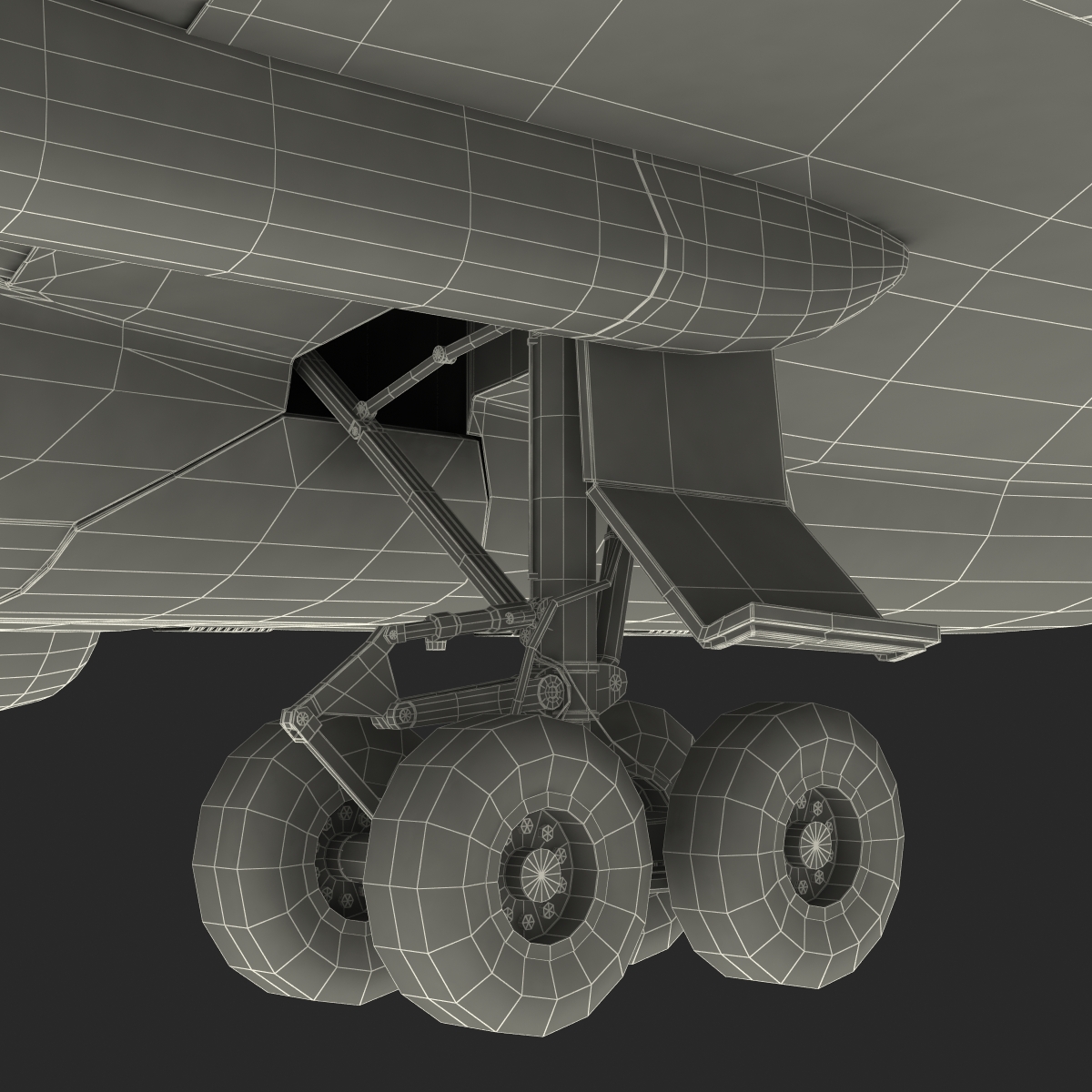 3D Boeing 747 8I Lufthansa model