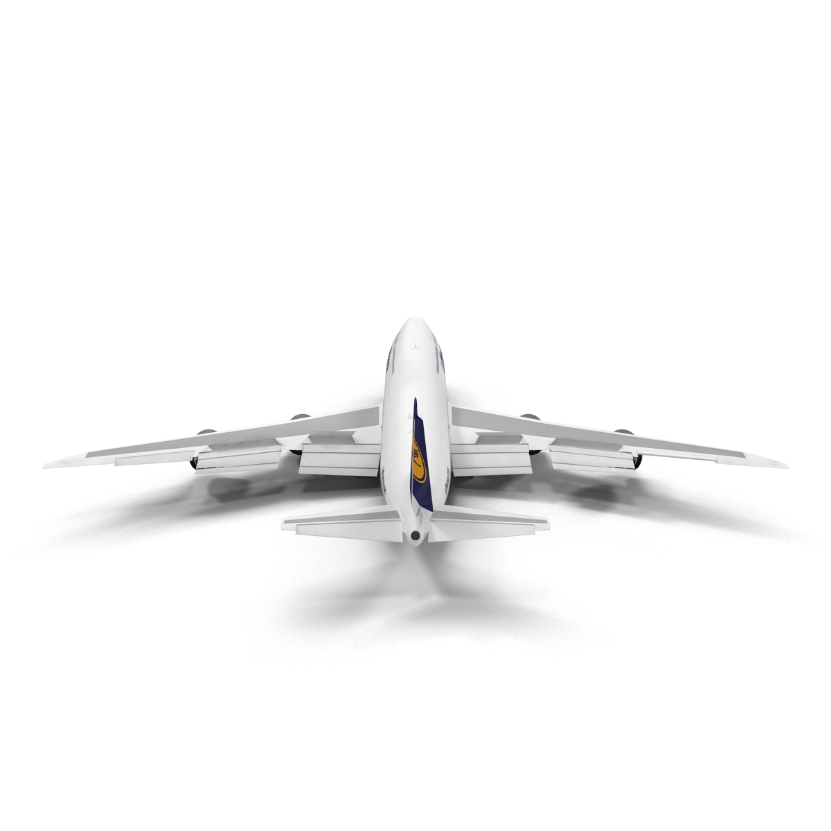 3D model Boeing 747 8I Lufthansa Rigged