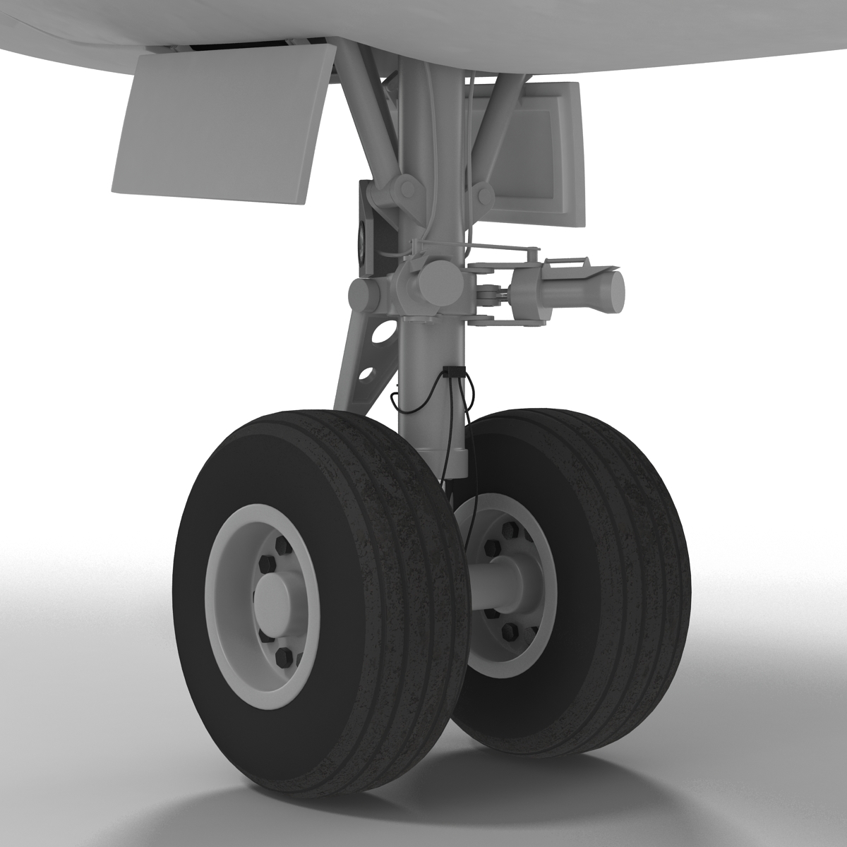 Boeing 747 8I United Rigged 3D