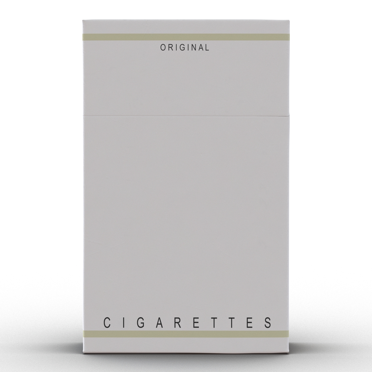 Closed Cigarettes Pack 3D