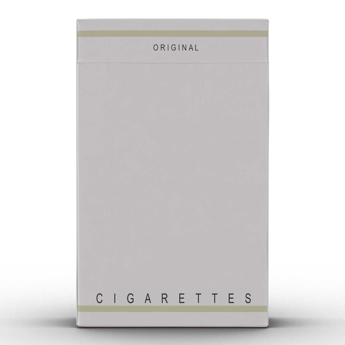 Closed Cigarettes Pack 3D