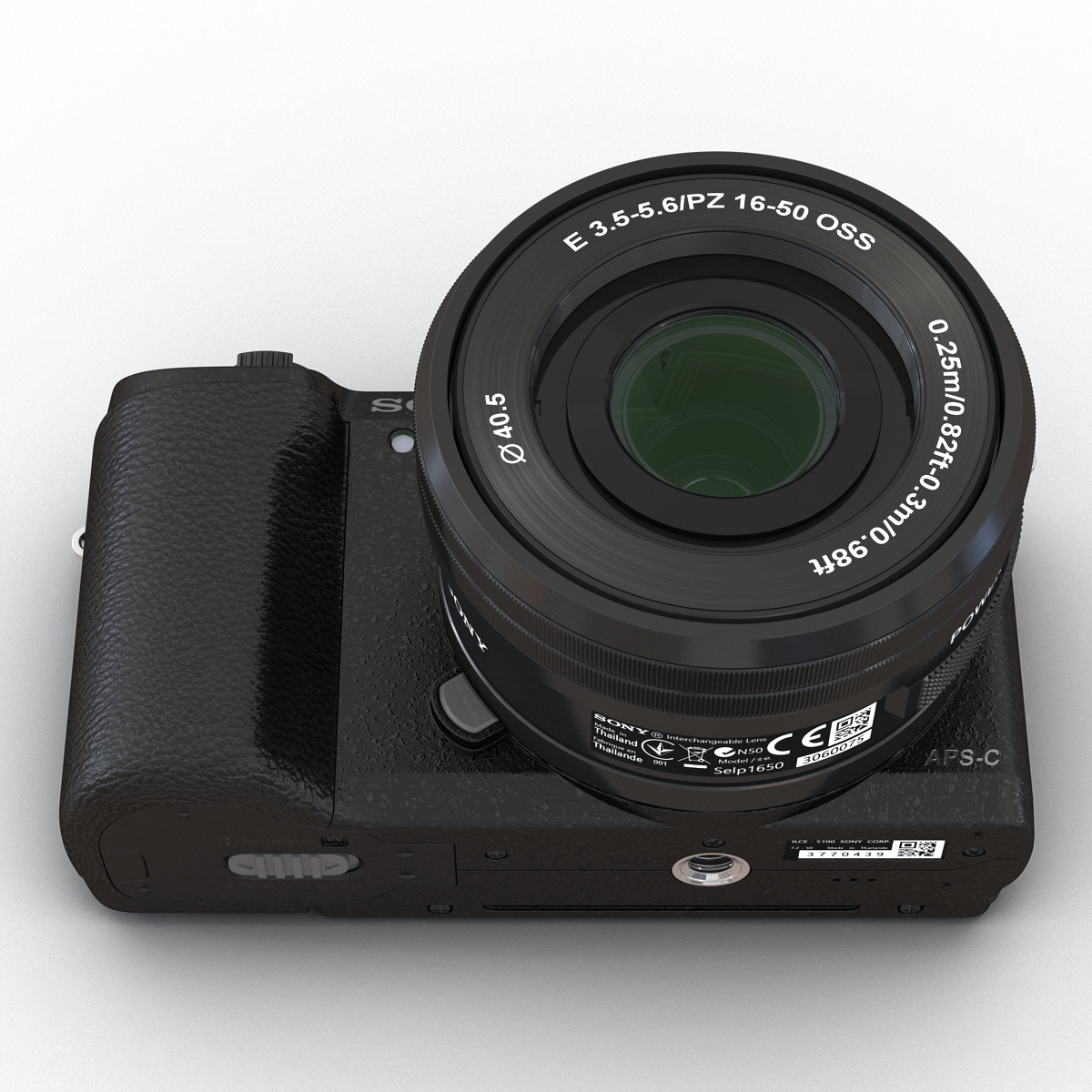 3D Sony Alpha 5100 Black