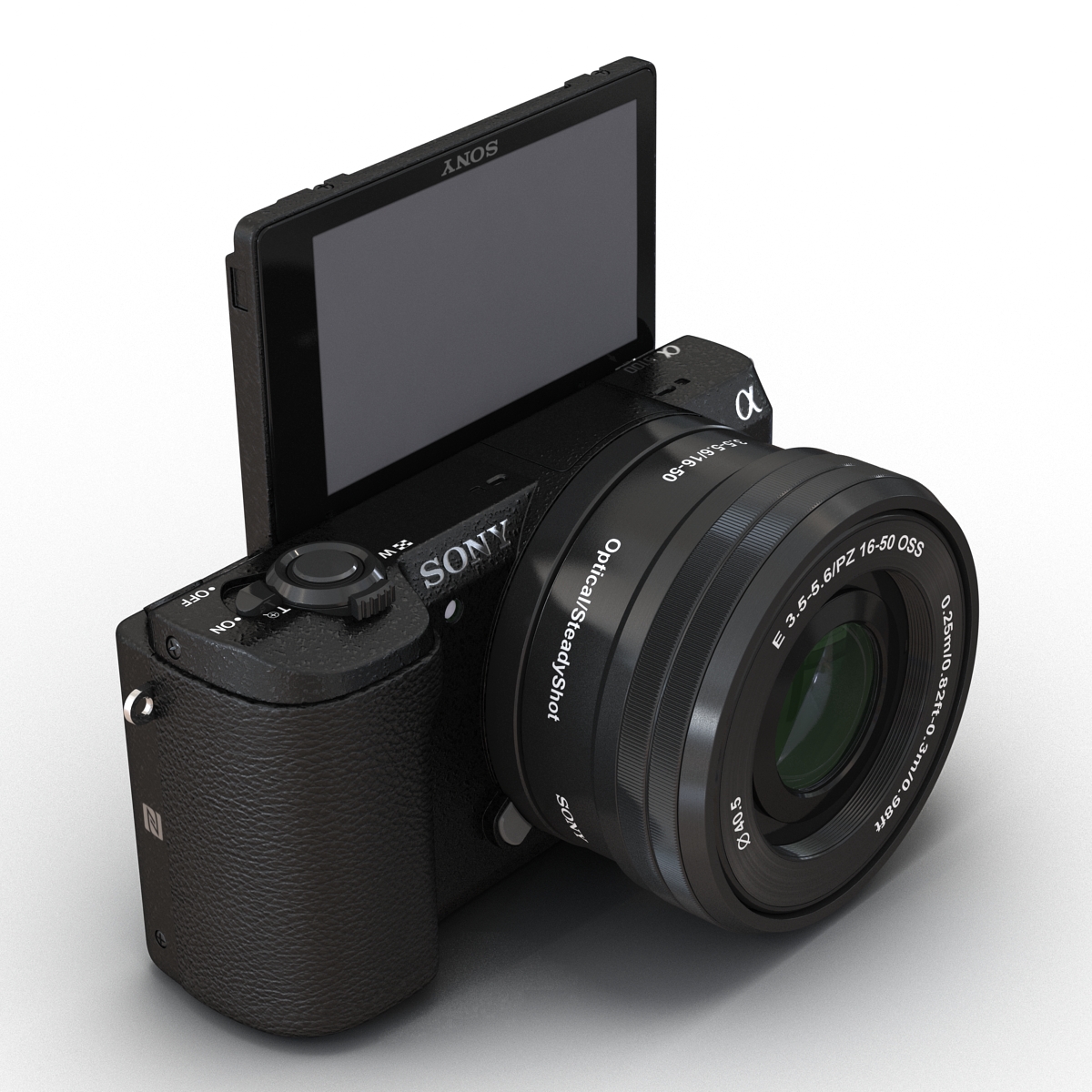 3D Sony Alpha 5100 Black