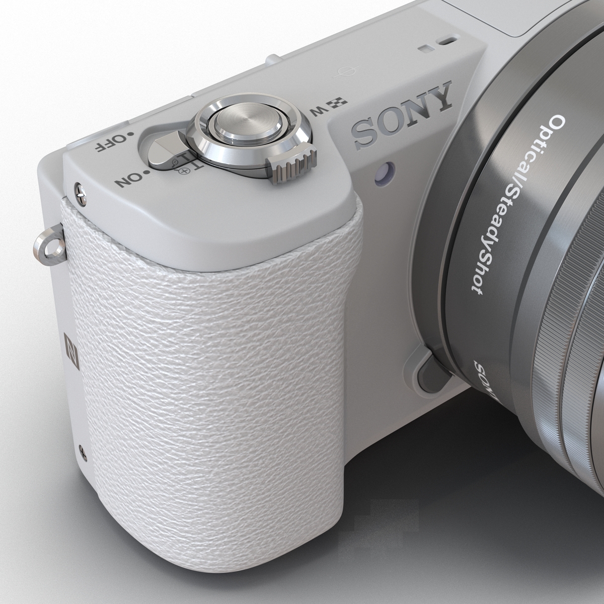 3D Sony Alpha 5100 White