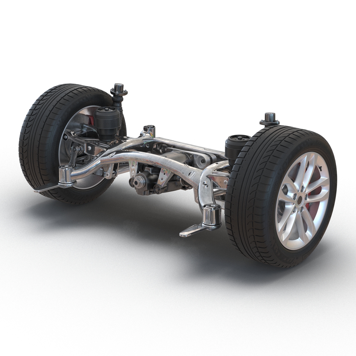 SUV Back Suspension 3D model