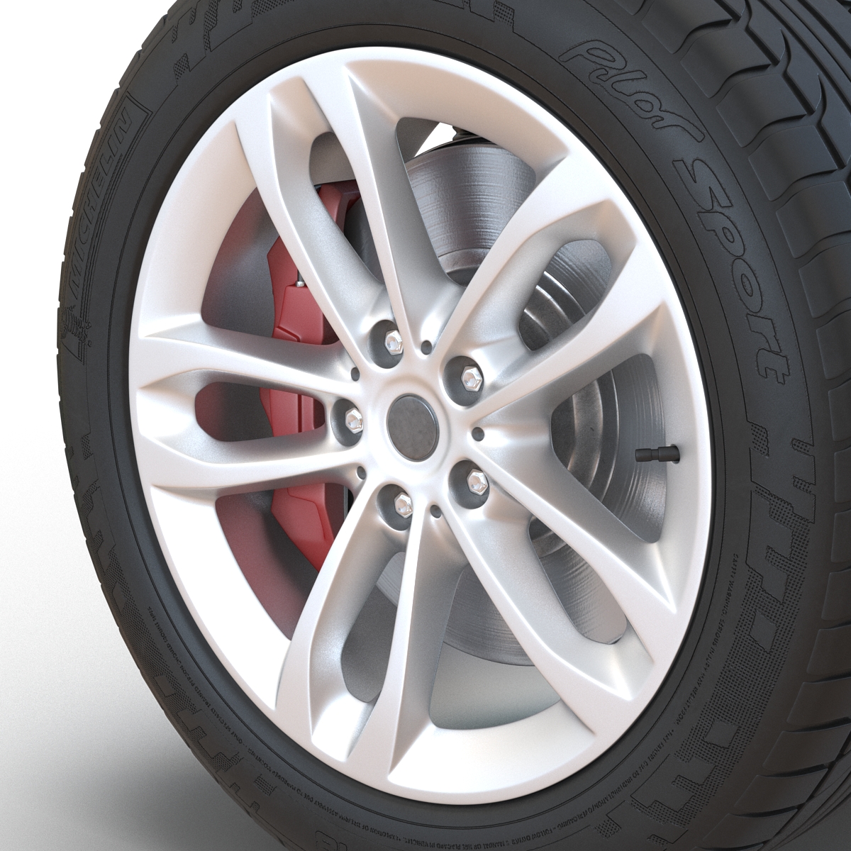 SUV Back Suspension 3D model