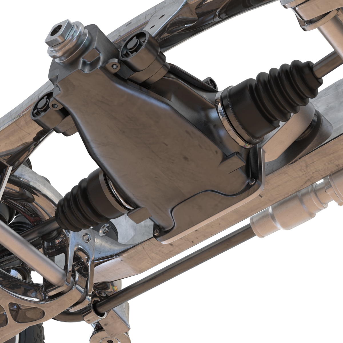 SUV Back Suspension 3D model