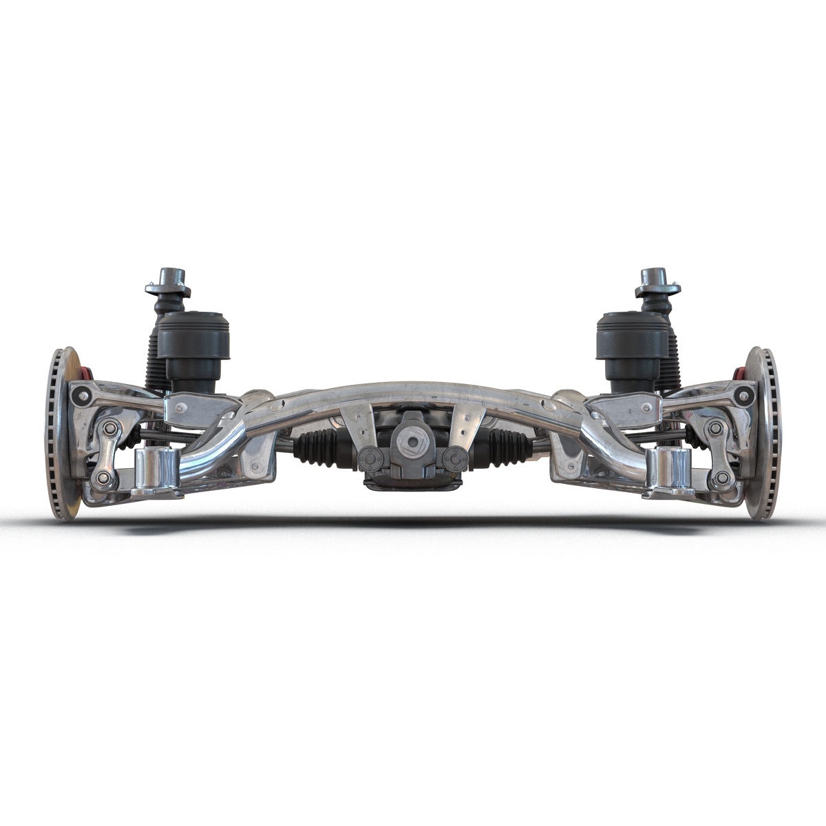 3D SUV Back Suspension 2