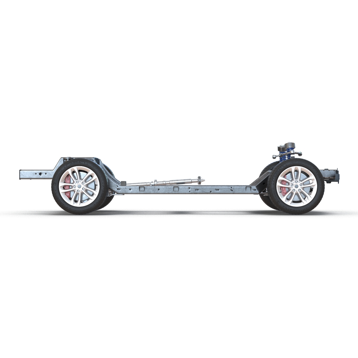 SUV Chassis Frame 3D