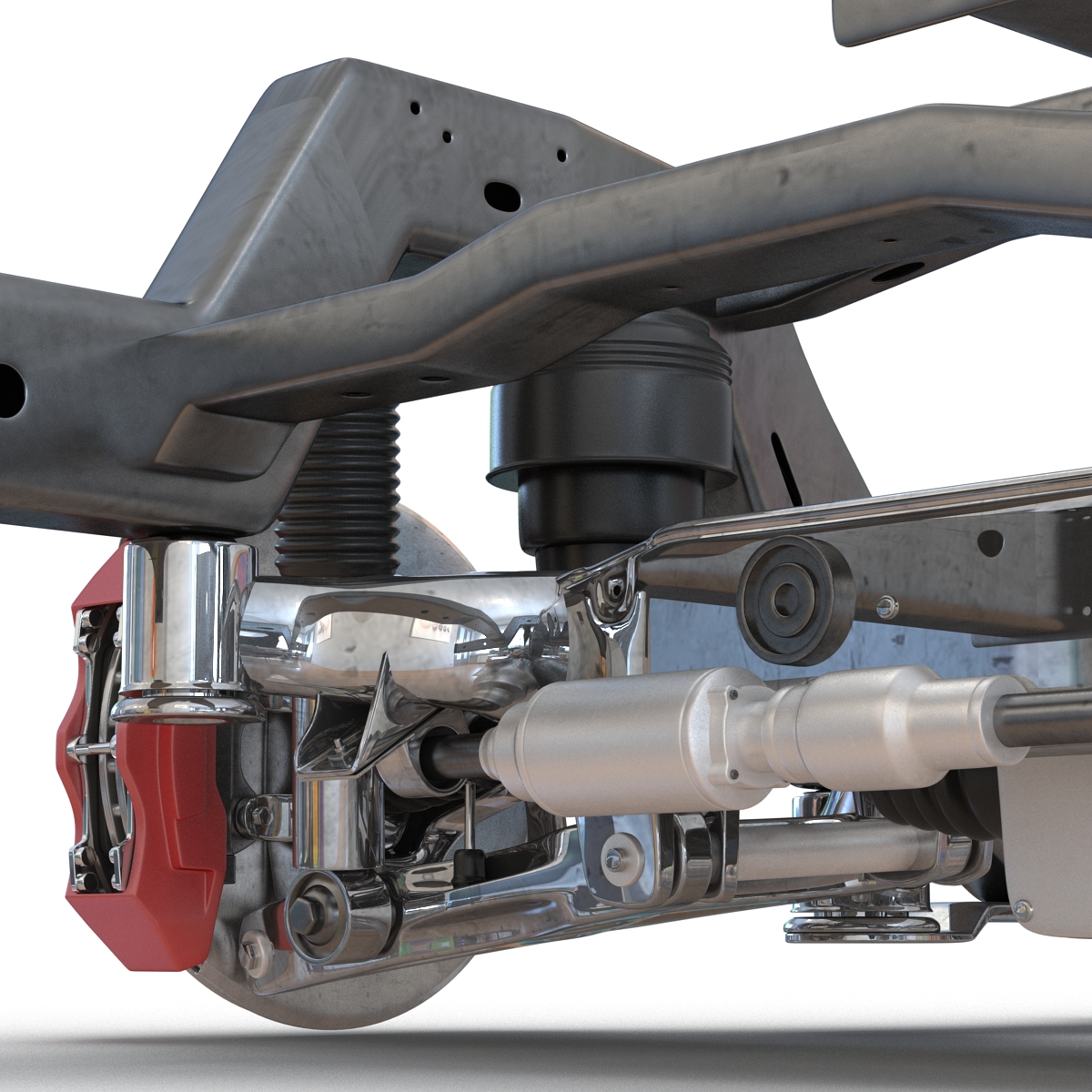 SUV Chassis Frame 2 3D model