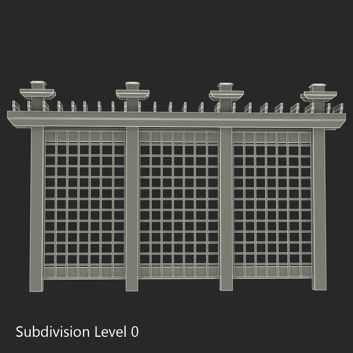 Trellis 3D model