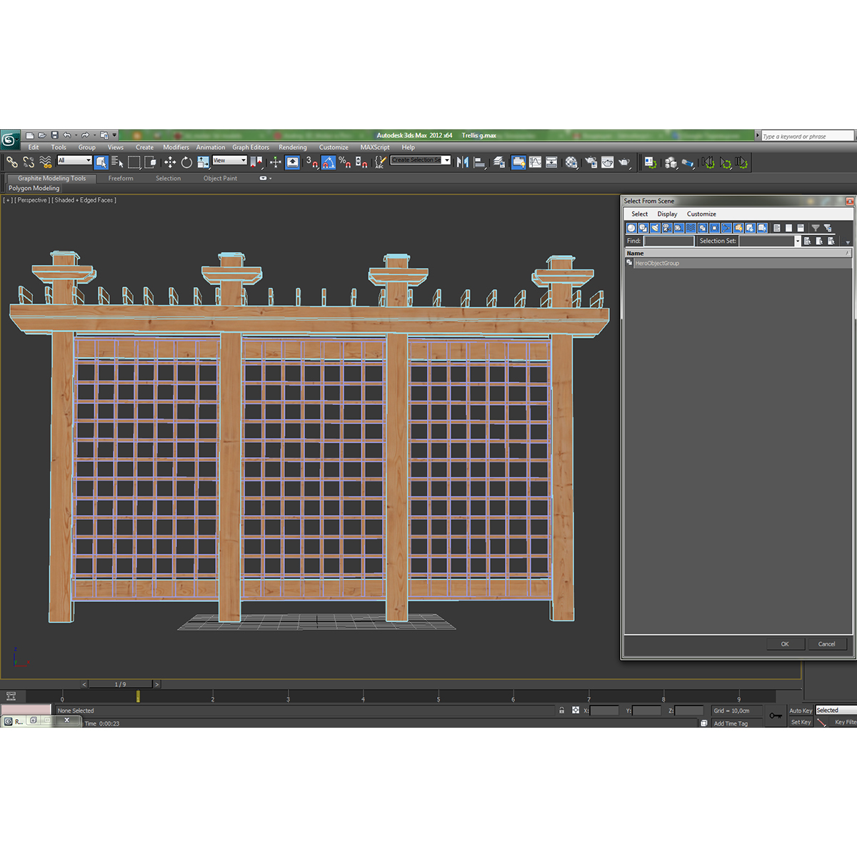 Trellis 3D model