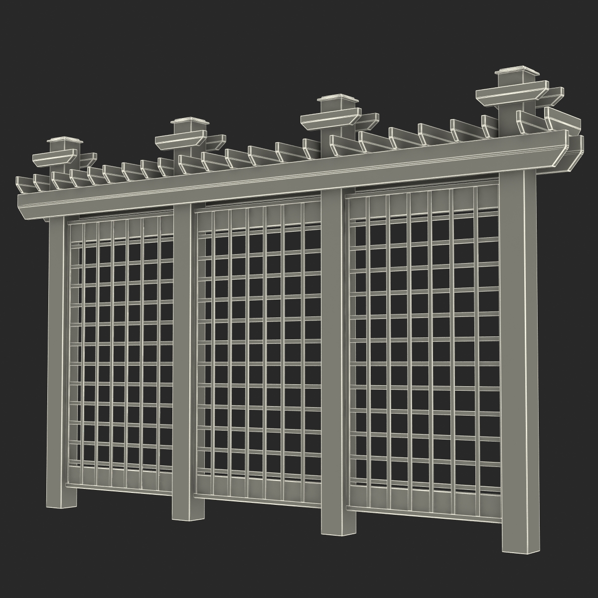 Trellis 3D model