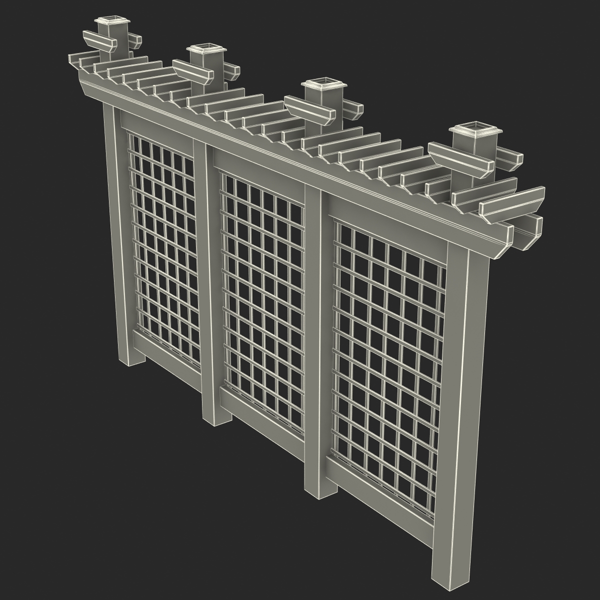 Trellis 3D model