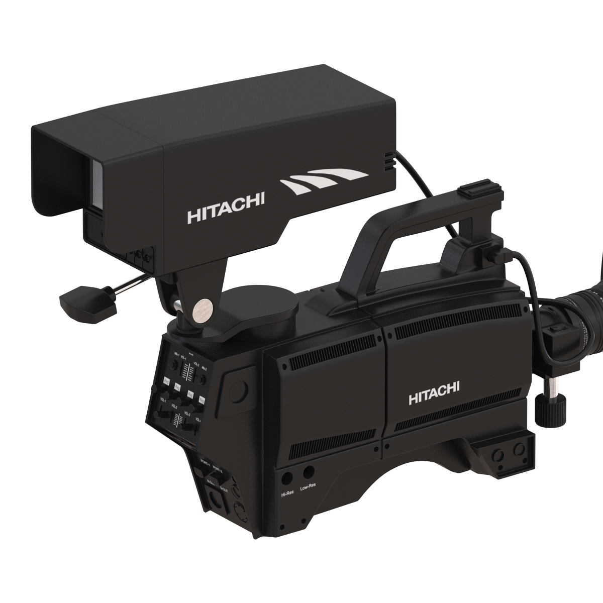 3D TV Studio Camera Hitachi 3