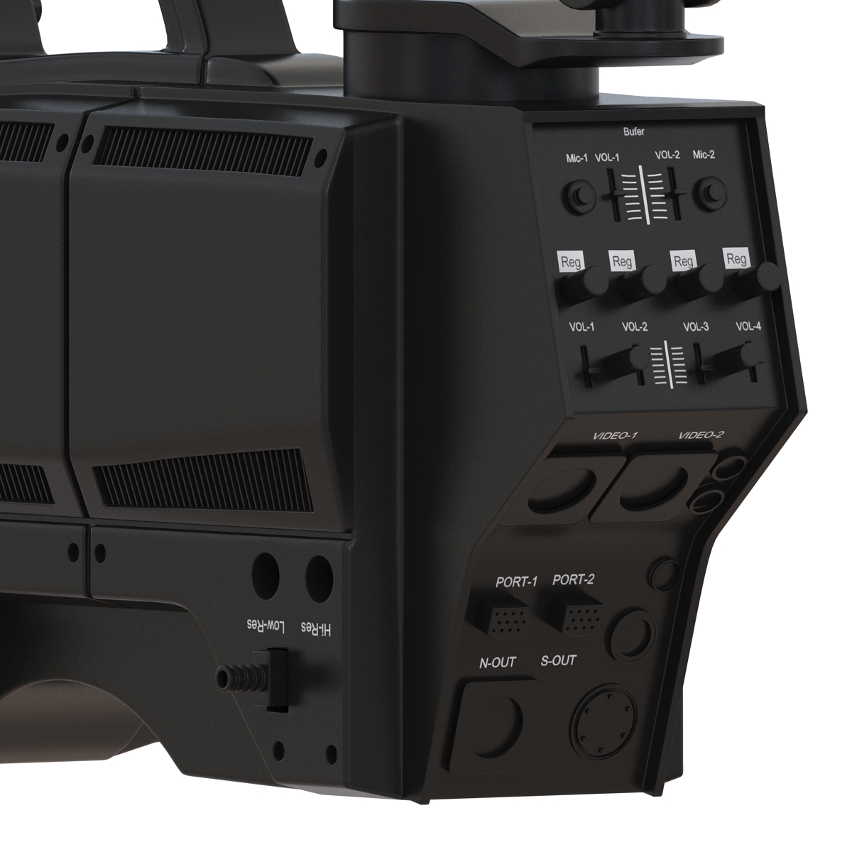 3D TV Studio Camera Hitachi 3