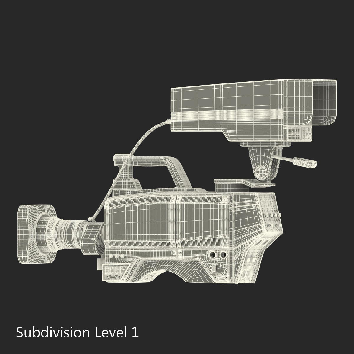 3D TV Studio Camera Hitachi 3