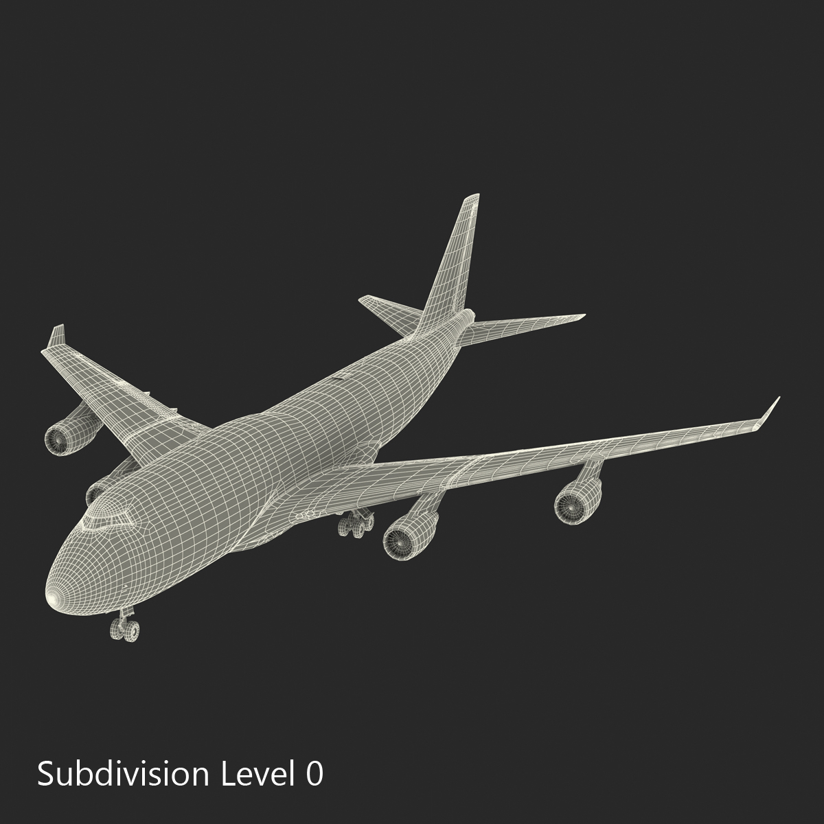 Boeing 747 400ER British Airways 3D