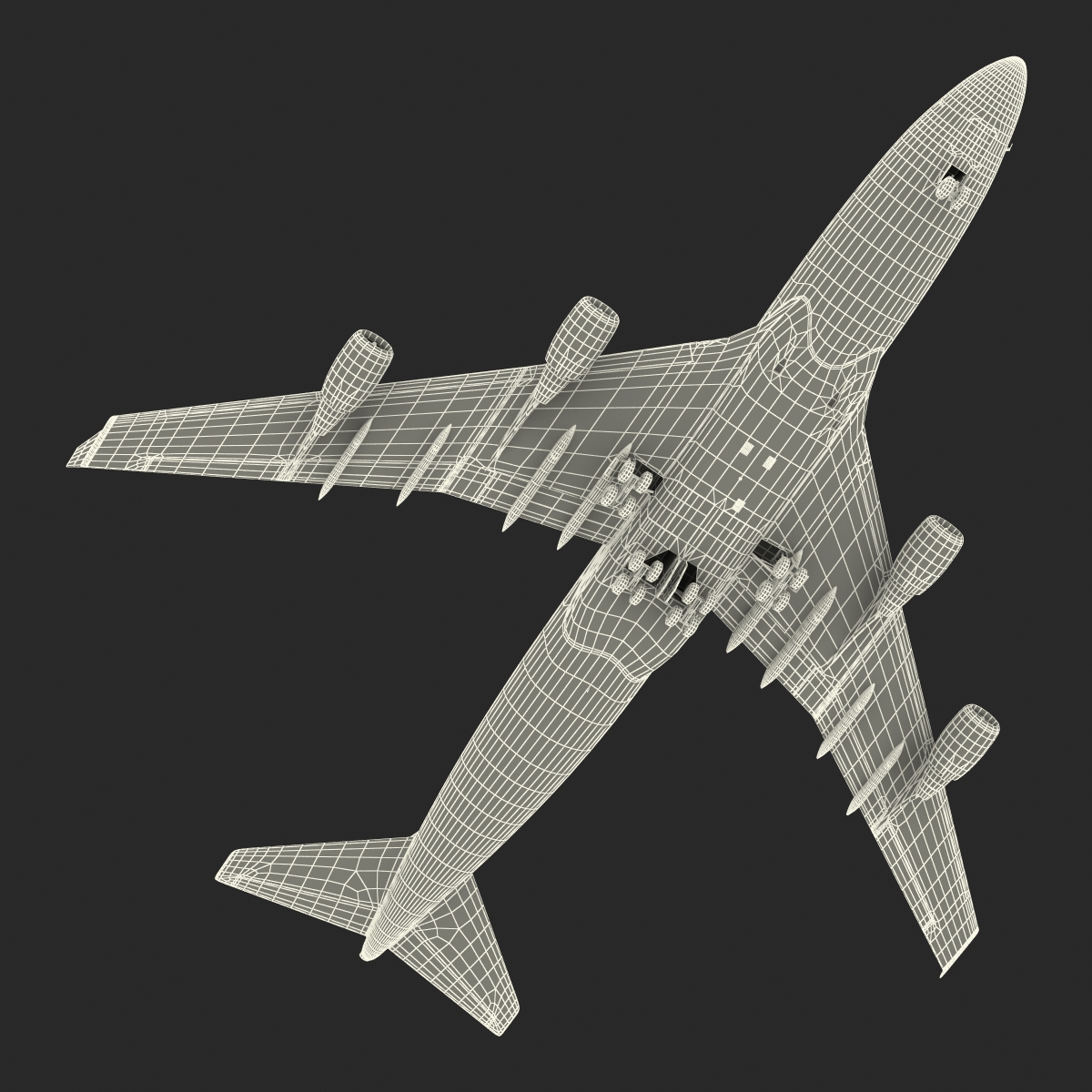 Boeing 747 400ER British Airways 3D