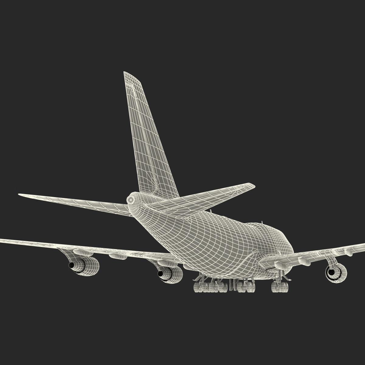 3D model Boeing 747 400ER KLM