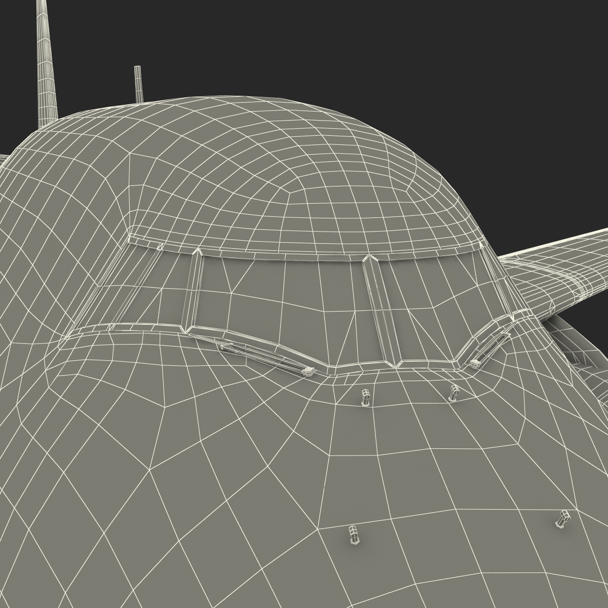 3D model Boeing 747 400ER KLM