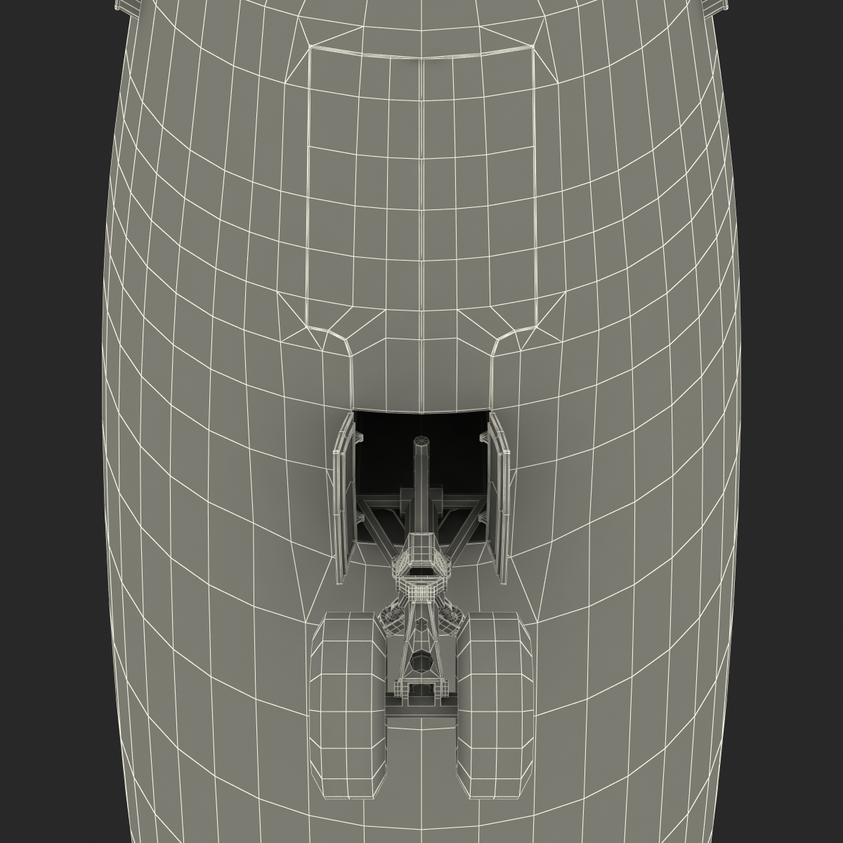 3D model Boeing 747 400ER KLM