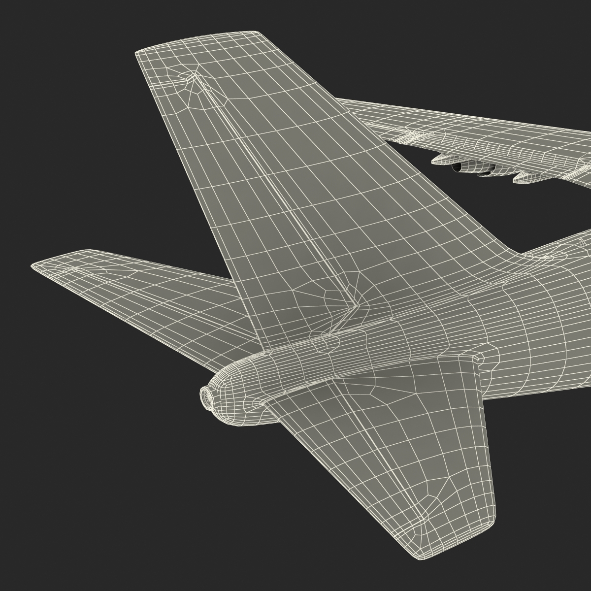 3D model Boeing 747 400ER KLM