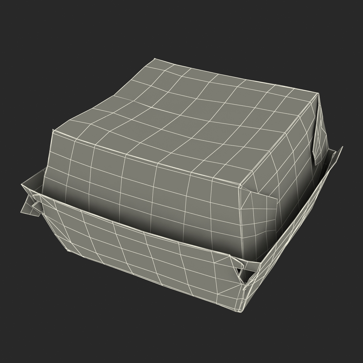 3D model Burger Box 2 Big Mac